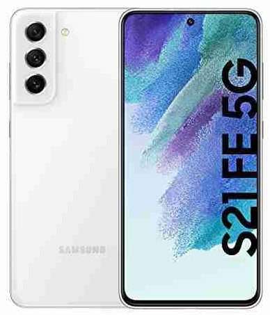 Samsung Galaxy S21 FE 5G Smartphone Android 128GB SIM Free Display 6.4" Dynamic AMOLED 2X, 3 Fotocamere Posteriori White [Versione Italiana]