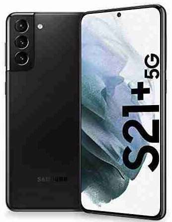 Samsung Smartphone Galaxy S21+ 5G, Caricatore incluso, Display 6.7" Dynamic AMOLED 2X, 4 fotocamere, 128 GB, RAM 8GB, 4800mAh, Dual SIM + eSIM, (2021) [Versione Italiana], Phantom Black